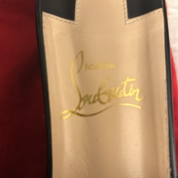 Christian Louboutin patent platform sandals size 39 - Picture 8 of 13